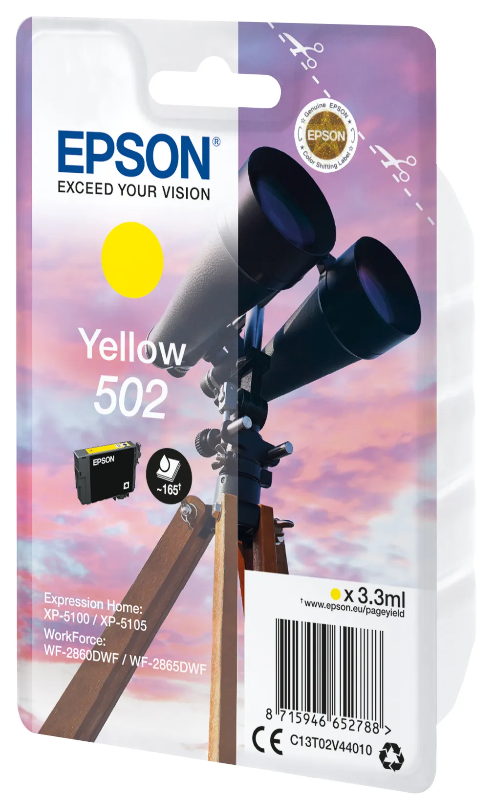 Epson Singlepack Yellow 502 Ink – Bild 2