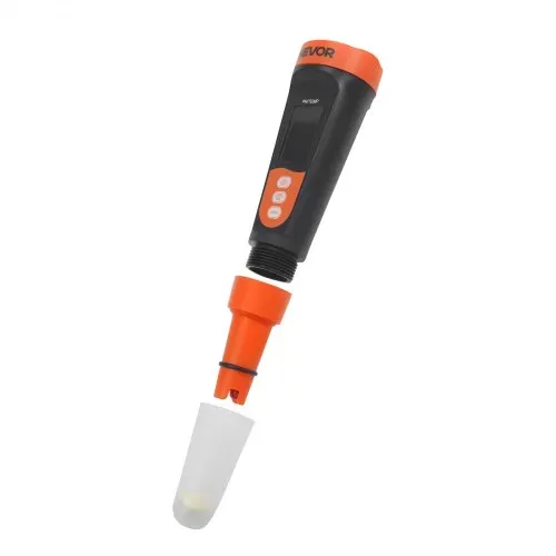 VEVOR pH Messgerät, Messbereich 0–14, Wasserdichte Sonde (IP68), pH-Meter-Set mit Kalibrierpulver, VA-Display, Tester für Trinkwasser, Hydrokultur & Aquarienwasser – Bild 10