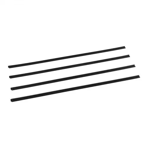 VEVOR Sichtschutzlamellen 1740 mm, einwandige vertikale Lamellen mit Bodenverriegelung für Maschendrahtzäune, hochdichte HDPE-Maschendrahtlamellen, ideal für Garten, Bauernhof, Sportplatz (schwarz) – Bild 9