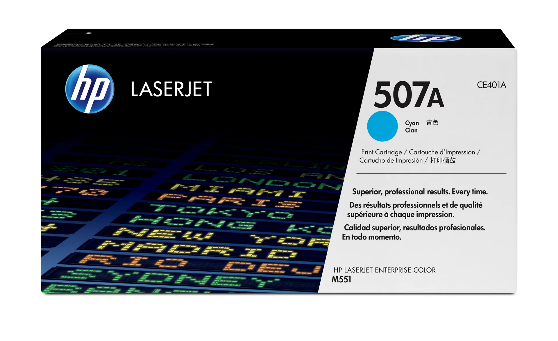 HP 507A Cyan Original LaserJet Tonerkartusche HP 507A Cyan Original LaserJet Tonerkartusche