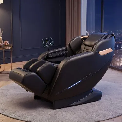 VEVOR Massagesessel, 3D-Zero-Gravity-Relaxsessel mit Ausziehbarer Fußstütze, Automatikprogrammen, Airbags, Heizfunktion für Taille & Beine, Bluetooth-Lautsprecher, Touchscreen für Zuhause & Büro – Bild 7