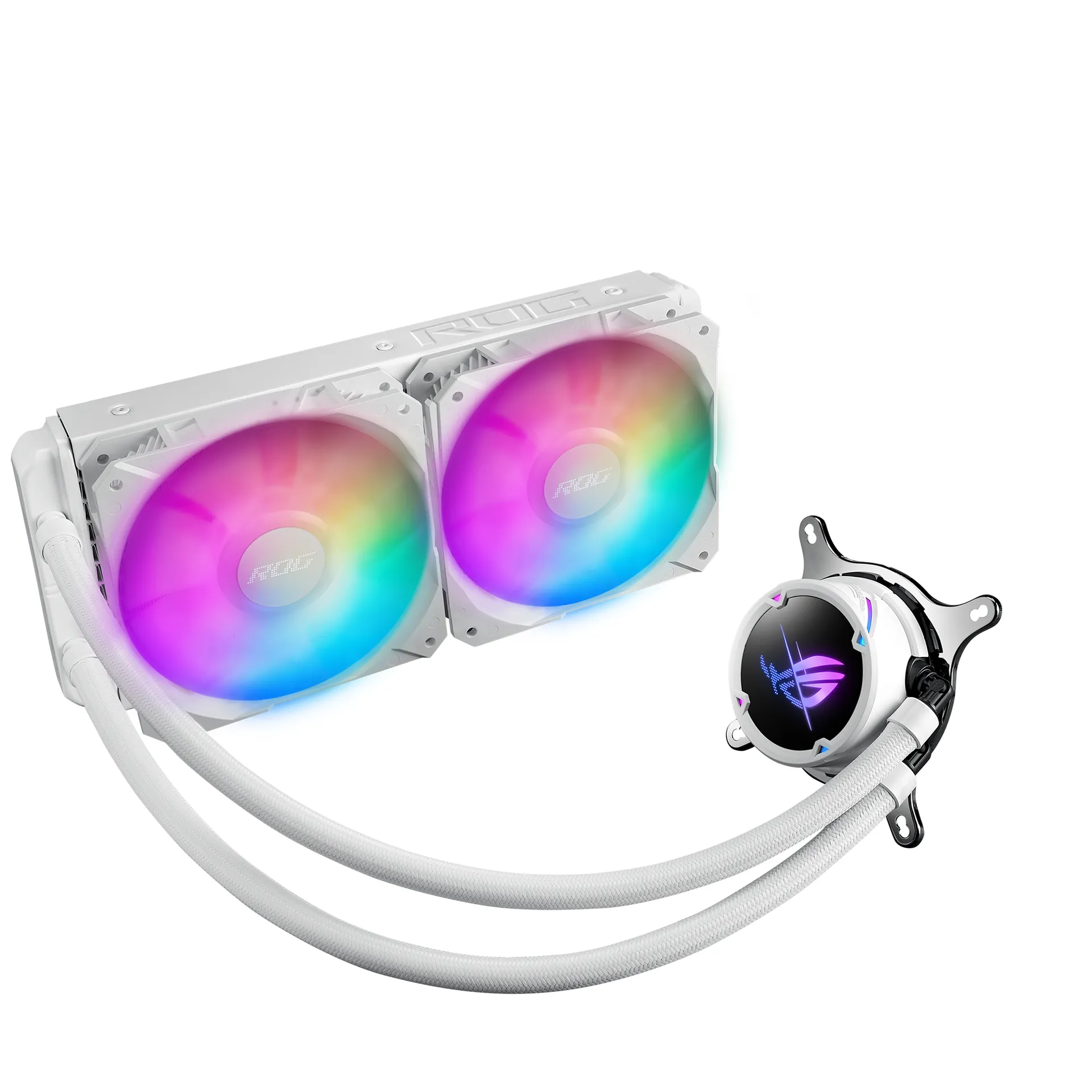 ASUS ROG STRIX LC II 240 ARGB White Edition Prozessor All-in-One-Flüssigkeitskühler 12 cm Weiß 1 Stück(e) ASUS ROG STRIX LC II 240 ARGB White Edition Prozessor All-in-One-Flüssigkeitskühler 12 cm Weiß 1 Stück(e)