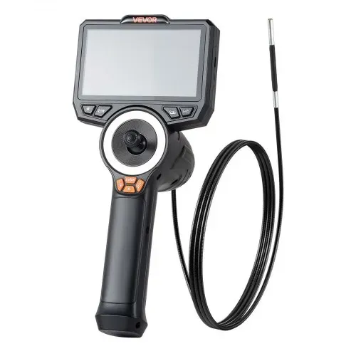 VEVOR Drehbare Endoskopkamera mit Licht, Inspektionskamera mit 360° beweglichem Kopf, IP67 Wasserdichte Rohrkamera mit 4,5 Zoll Display 1,5 m Kabel 3000 mAh Akku, 3,9 mm Boreskopkamera für Auto Haus – Bild 9
