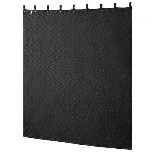 VEVOR 2er-Pack Sounddecke, Schalldämpfungsdecken, 2438x2032 mm, extra große Akustikdecke mit Ösen, Studio-Ösendecke mit Baumwollfüllung, für Fenster, Türen, Lichtblocker, Musikaufnahmen – Bild 8