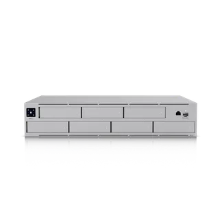 Ubiquiti UniFi NAS System • 7x 2.5/3.5″ HDD / SSD • 1x GbE • 1x SFP+ • UNAS-Pro Ubiquiti UniFi NAS System • 7x 2.5/3.5″ HDD / SSD • 1x GbE • 1x SFP+ • UNAS-Pro
