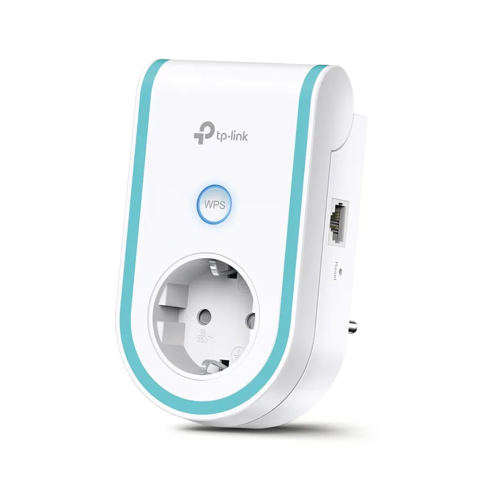 TP-Link AC1200-Dualband-WLAN-Repeater mit Steckdose TP-Link AC1200-Dualband-WLAN-Repeater mit Steckdose