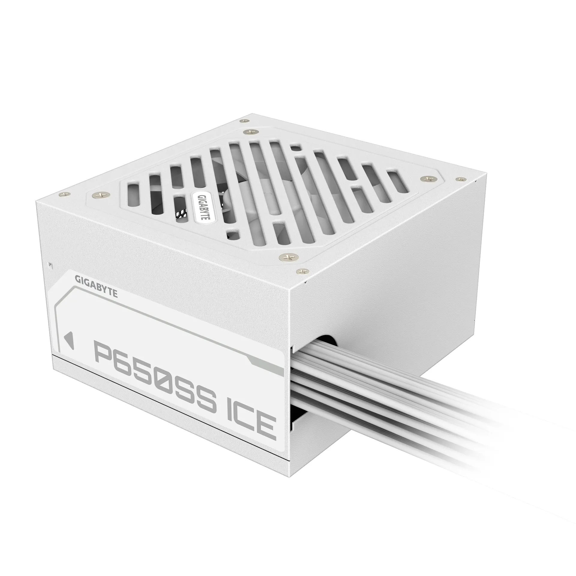 GIGABYTE P650SS ICE Netzteil - PCIe 5.0, 80 PLUS Silver, 120-mm-Lüfter, ATX 3.0 kompatibel, EU-Stecker – Bild 4