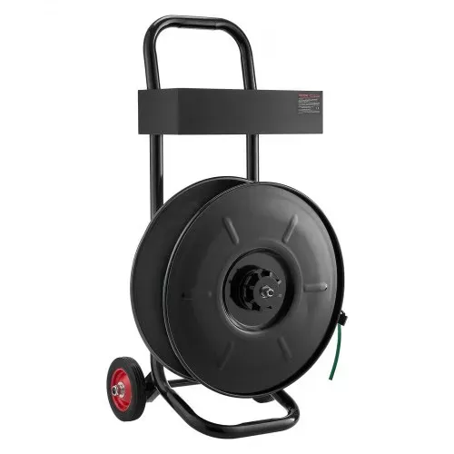 VEVOR Abrollwagen, passend für PET-/PP-/Polyester-Umreifungsrollen mit 203 mm Kerngröße, Umreifungsspender mit verbessertem Bremssystem, integrierte geräumige Ablage für Werkzeuge – Bild 8