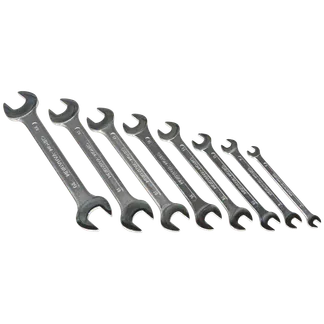 Doppel-Gabelschlüsselsatz, 6-22mm, 8-tlg., Chrom-Vanadium Doppel-Gabelschlüsselsatz, 6-22mm, 8-tlg., Chrom-Vanadium
