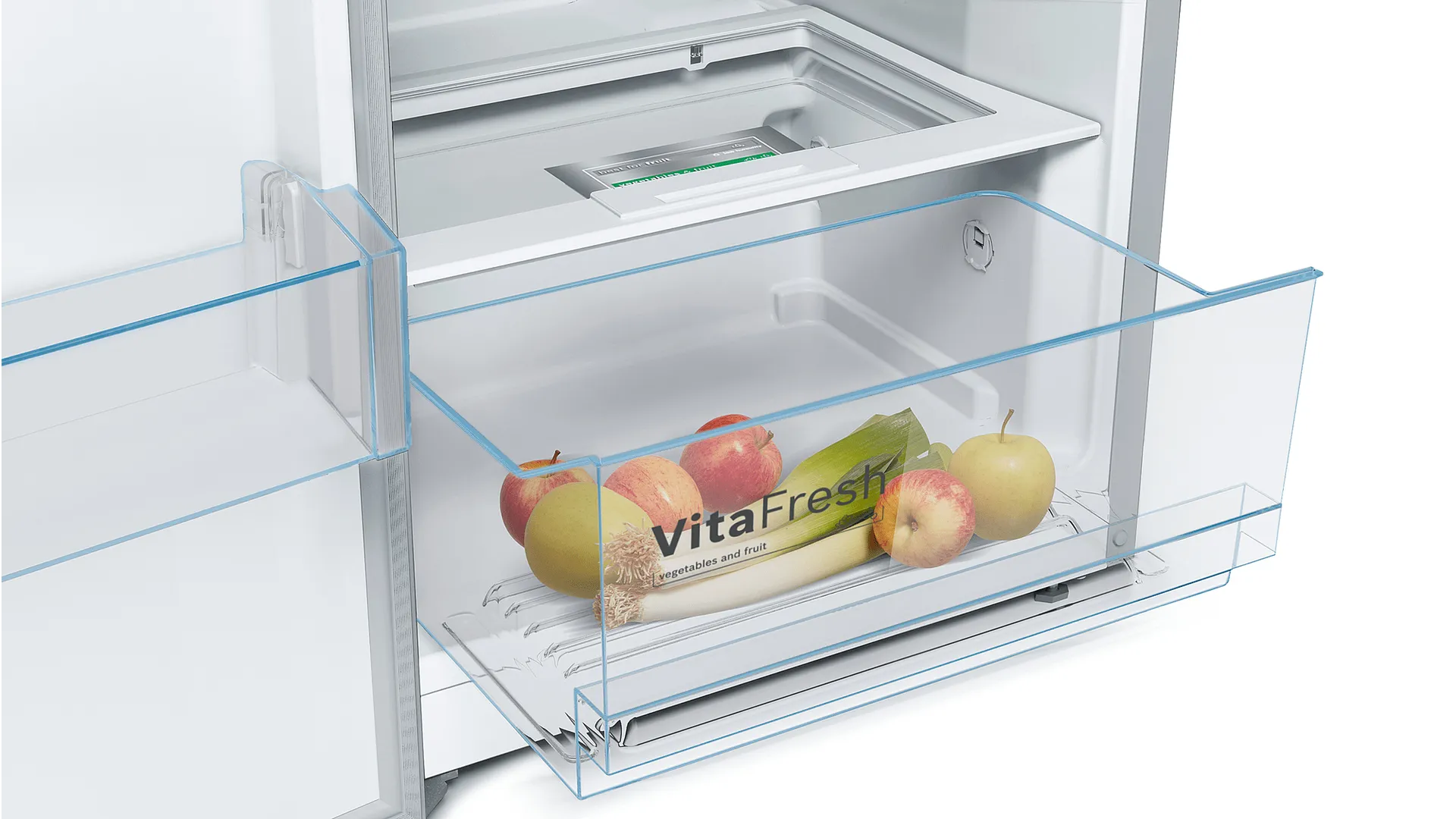 Bosch Serie 4 KSV36VLDP Kühlschrank Freistehend 346 l Edelstahl – Bild 3