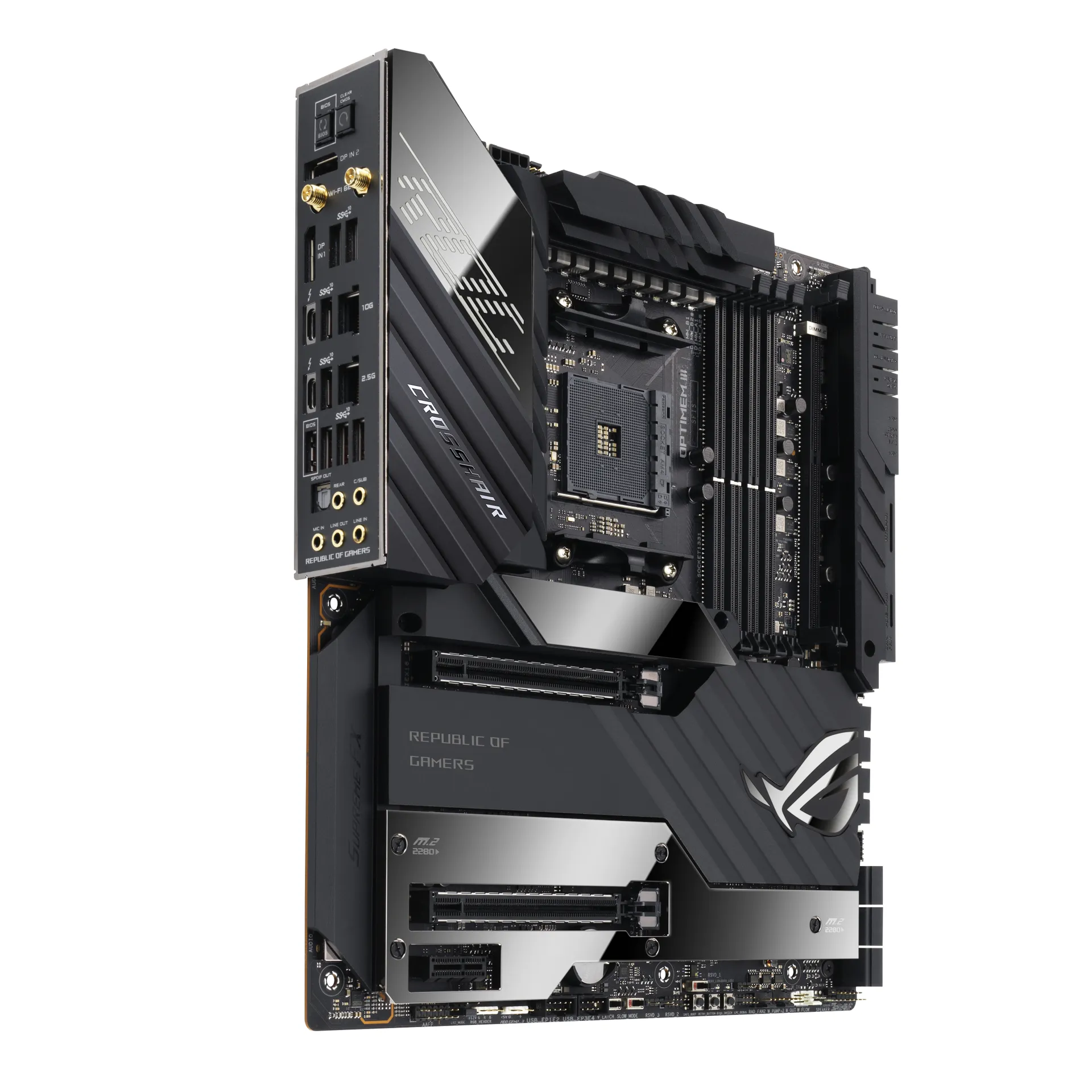 ASUS ROG Crosshair VIII Extreme AMD X570 Sockel AM4 Erweitertes ATX – Bild 3