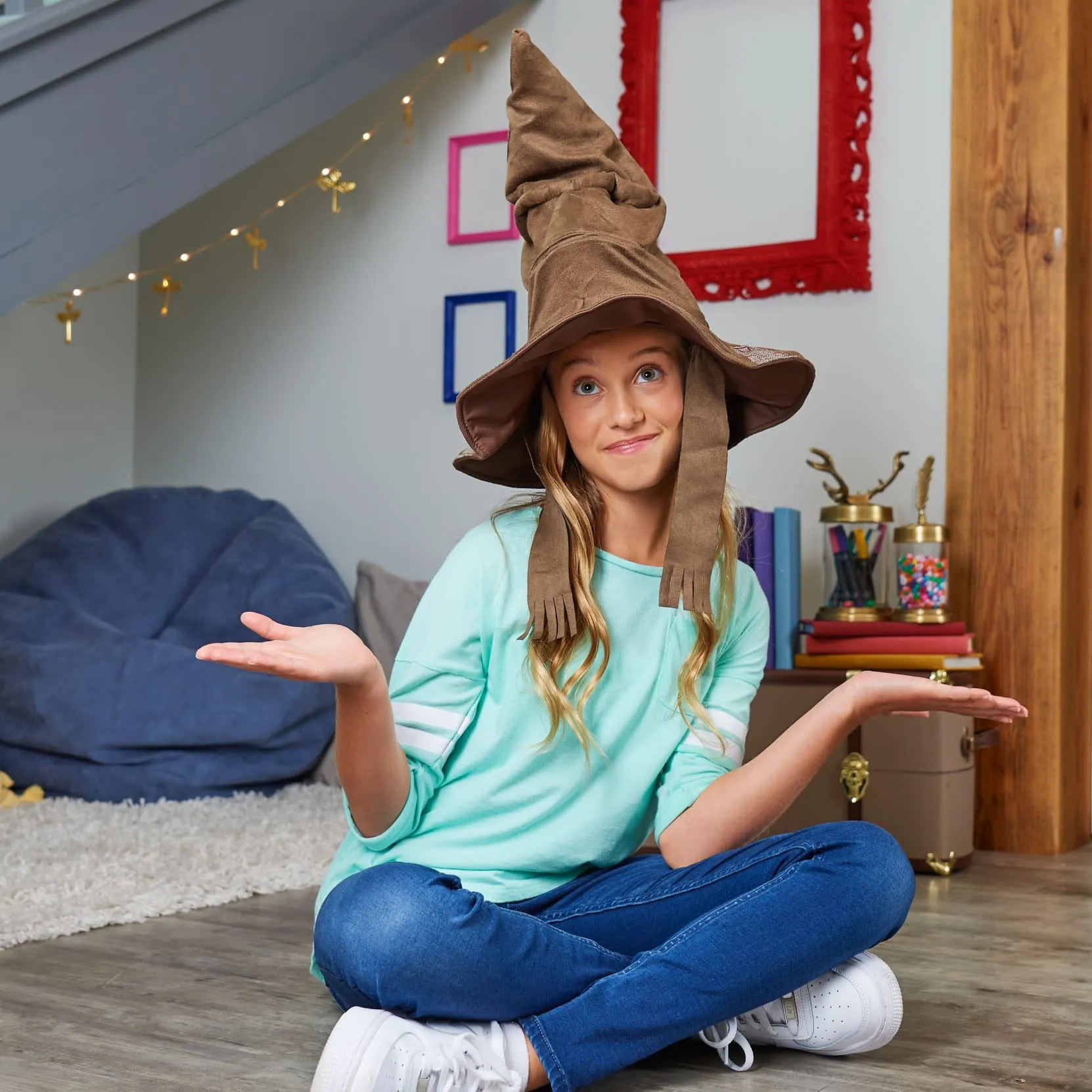 Wizarding World Harry Potter - Interaktiver Sprechender Hut mit Sound – Bild 7