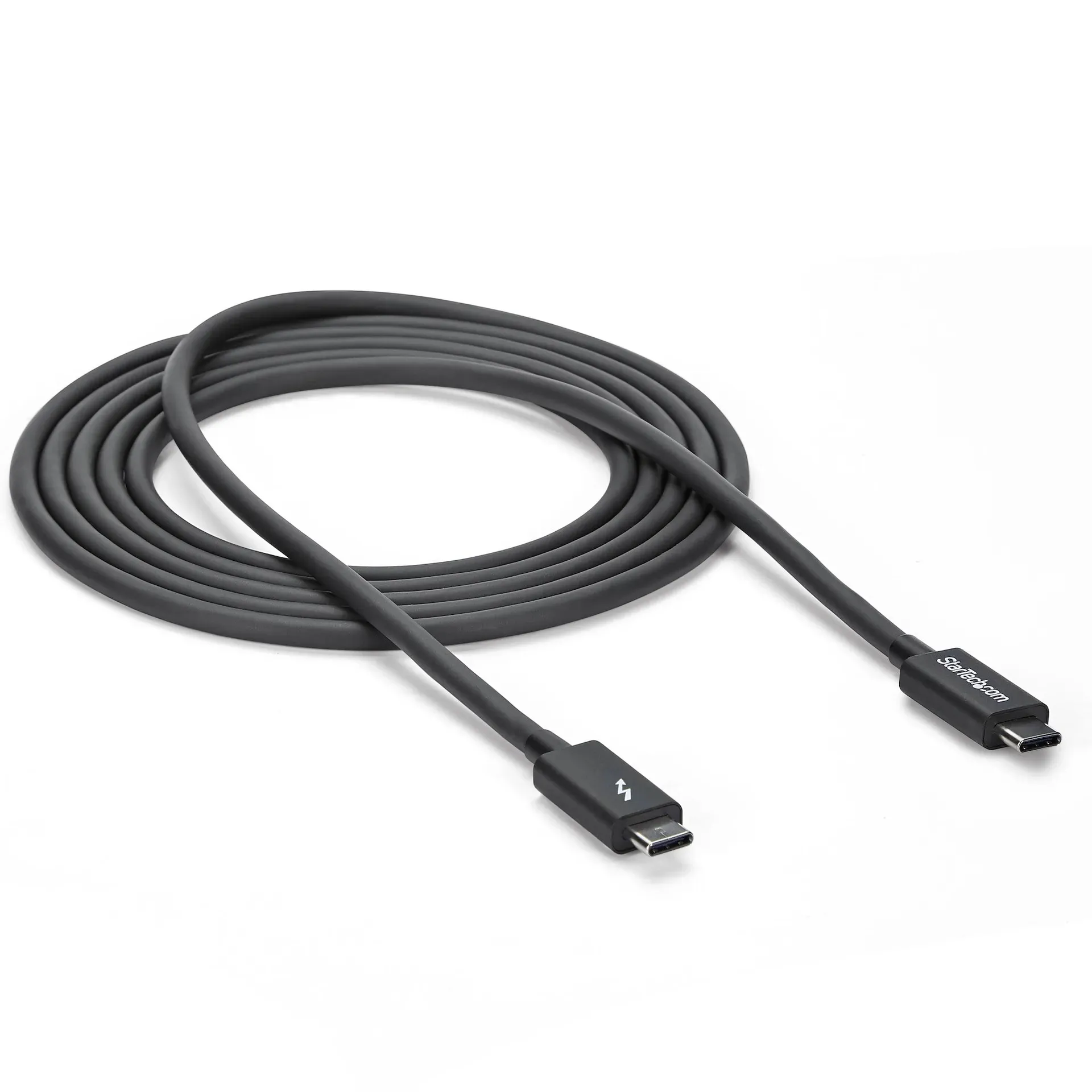StarTech.com 2m Passives Thunderbolt 3 Kabel, 20Gbps, 100W PD, 4K Video, Thunderbolt Kabel, Kompatibel mit USB4/DP Alt Mode, Thunderbolt 4, USB 3.2/Typ-C – Bild 5