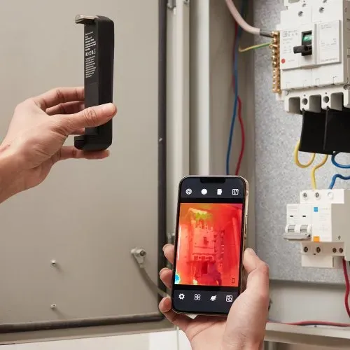 VEVOR Wärmebildkamera für Android und IOS, kabellose Infrarot-Wärmebildkamera mit 256 x 192 IR-Auflösung, WLAN und visueller Kamera, Wärmebildkamera mit 25 Hz Bildwiederholfrequenz für Smartphones – Bild 7