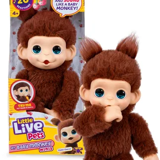 Moose Toys Little Live Pets My Baby Monkey ‚Chikki Cherry‘ Moose Toys Little Live Pets My Baby Monkey ‚Chikki Cherry‘