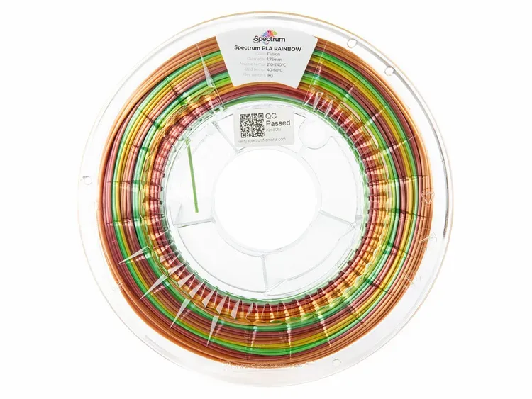 Spectrum Filament · PLA SILK Rainbow · FUSION · 1.75mm · 1kg – Bild 3