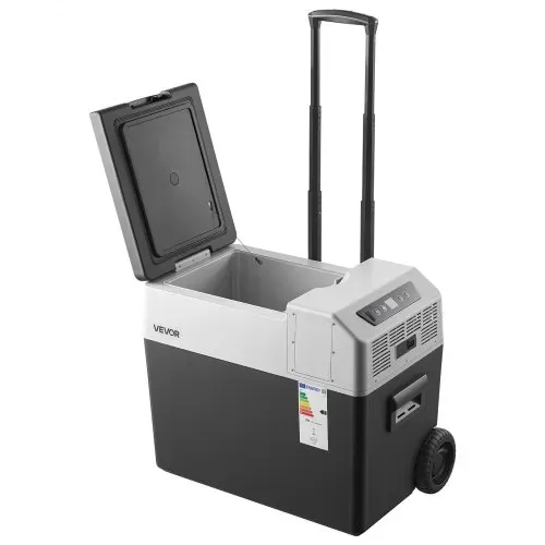 VEVOR Kompressor Kühlbox 40 L, Auto Kühlschrank mit Griff, App-Steuerung & Rädern, 12 V/24 V DC, 100–240 V AC, -22 °C bis 10 °C, Elektrische Gefrierbox für LKW, Van, RV, SUV & Camping – Bild 8