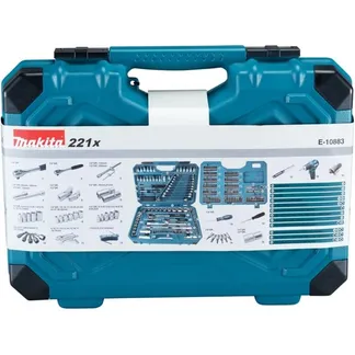 Handwerkzeug-Set E-10883, 221-teilig Handwerkzeug-Set E-10883, 221-teilig