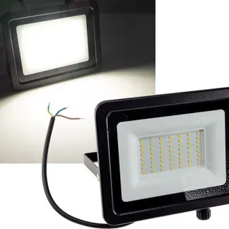 LED-Fluter “CTF-OB 50” IP65, 47W, 4739lm, 4000K neutralweiß LED-Fluter “CTF-OB 50” IP65, 47W, 4739lm, 4000K neutralweiß
