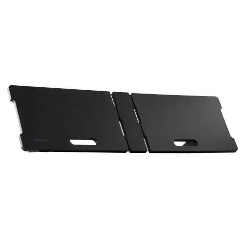 VEVOR Fußball Rebound Board faltbar, tragbares Prellwand 115 x 330 cm, HDPE Rebounder Ausrüstung mit 2 Rückprallwinkeln, Trainingsbrett Rebounder Kicker für Fußballtraining – Bild 9