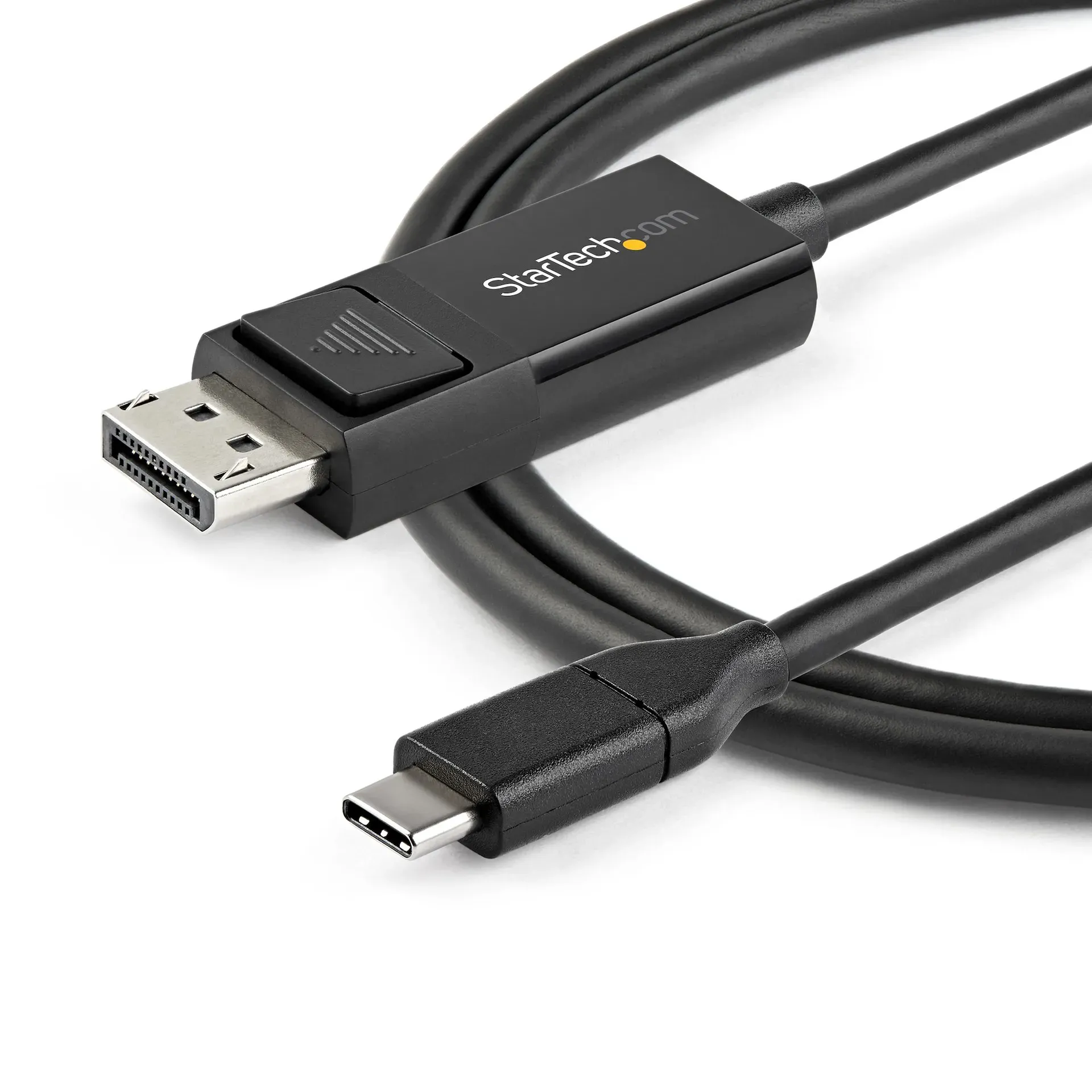 StarTech.com 2m USB-C auf DisplayPort 1.2 Kabel 4K 60Hz - Bidirektionales DP zu USB-C oder USB-C zu DP reversibles Videoadapterkabel - HBR2/HDR - USB Typ C/TB3 Monitorkabel – Bild 4