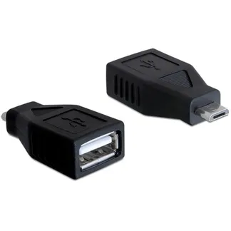 USB 2.0 Adapter, Micro-USB Stecker > USB-A Buchse USB 2.0 Adapter, Micro-USB Stecker > USB-A Buchse