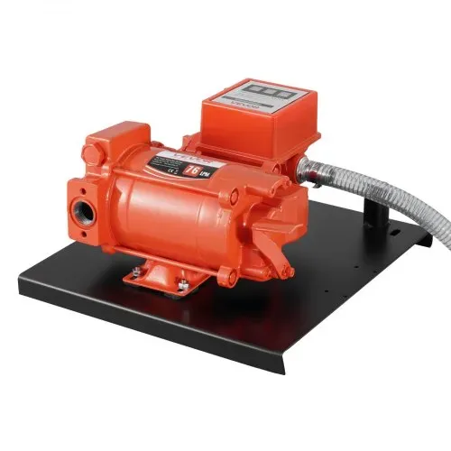 VEVOR Kraftstoff Transferpumpe, 230 V AC, Diesel-Transferpumpe, 76 l/min, mit Durchflussmesser, automatischer Abschaltung der Kraftstoffdüse, Förderschlauch, für Benzin, Kerosin, Biodiesel, Ethanol – Bild 10