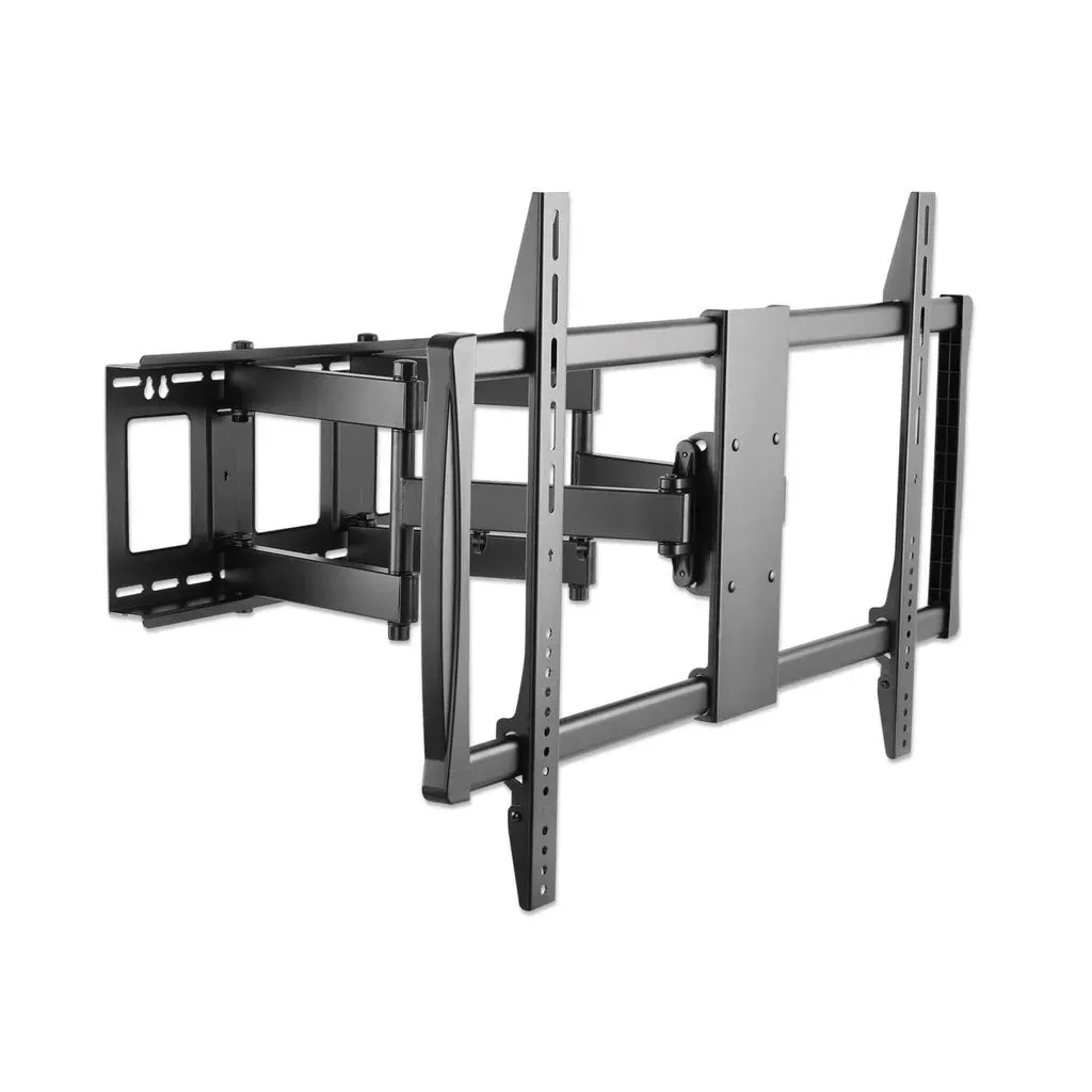 Manhattan Universal Wandhalterung für Großbildschirme, neig- und schwenkbar, Für Flachbildschirme und Curved Displays von 60" bis 100"* und bis zu 80 kg, neig- und schwenkbar sowie horizontal justierbar, schwarz – Bild 5