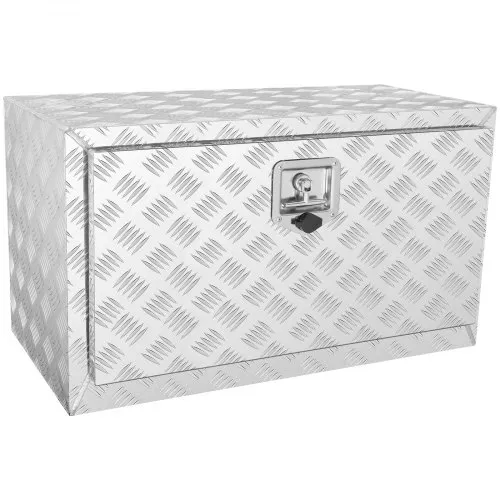 VEVOR Truckbox Werkzeugbox Anhängerbox Werkzeugkasten 760x355x405mm Pickup-Aufbewahrungsbox, Aluminium-Diamantplatten-Werkzeugkasten mit Schloss & Schlüsseln, Wasserdichte Anhänger-Aufbewahrungsbox VEVOR Truckbox Werkzeugbox Anhängerbox Werkzeugkasten 760x355x405mm Pickup-Aufbewahrungsbox, Aluminium-Diamantplatten-Werkzeugkasten mit Schloss & Schlüsseln, Wasserdichte Anhänger-Aufbewahrungsbox