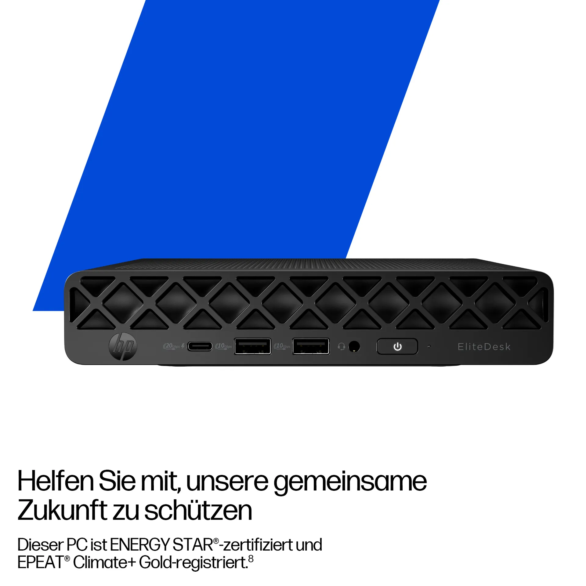 HP EliteDesk 8 Mini G1i AI Intel Core Ultra 5 235T 16 GB DDR5-SDRAM 512 GB SSD Windows 11 Pro Mini PC Mini-PC AI PC Schwarz – Bild 7