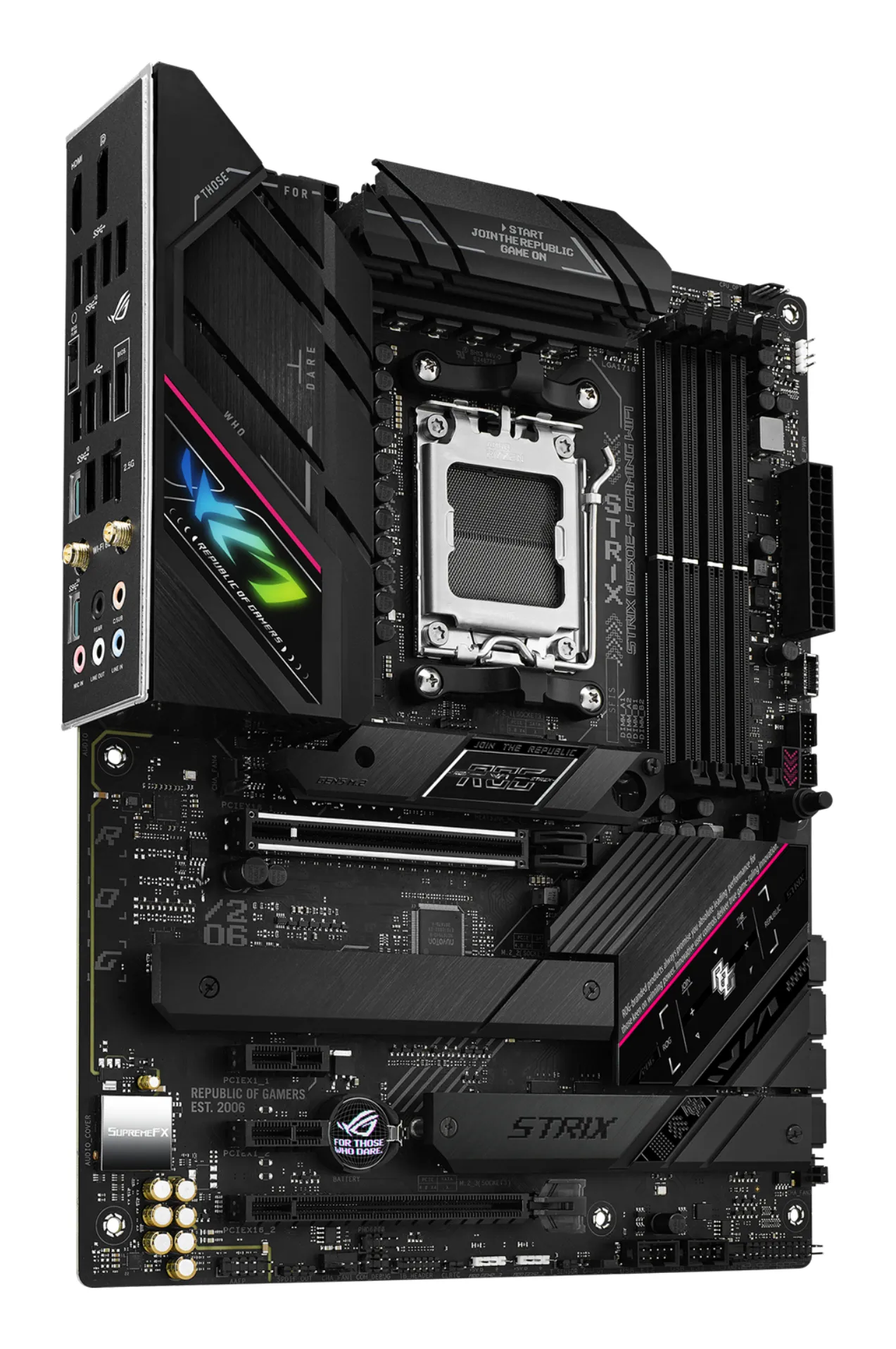 ASUS ROG STRIX B650E-F GAMING WIFI AMD B650 Sockel AM5 ATX – Bild 4