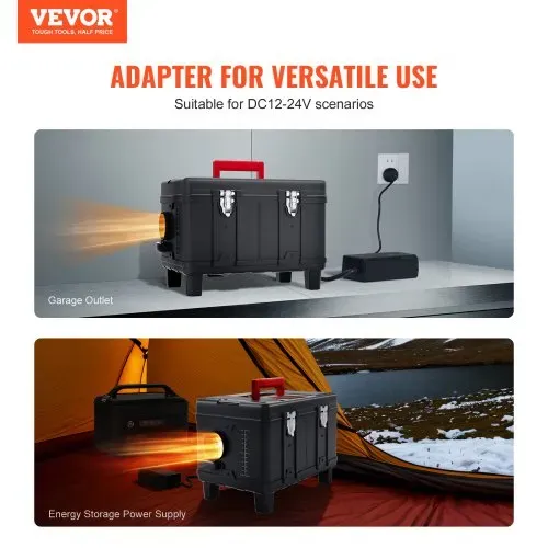 VEVOR 5-8KW Dieselheizung 12 V /24 V All in One Diesel-Luftheizung, mit Bluetooth App Steuerung & Fernbedienung& Anzeigebildschirm & CO-Alarm, schnell aufheizende tragbare Dieselheizung für Fahrzeuge VEVOR 5-8KW Dieselheizung 12 V /24 V All in One Diesel-Luftheizung, mit Bluetooth App Steuerung & Fernbedienung& Anzeigebildschirm & CO-Alarm, schnell aufheizende tragbare Dieselheizung für Fahrzeuge