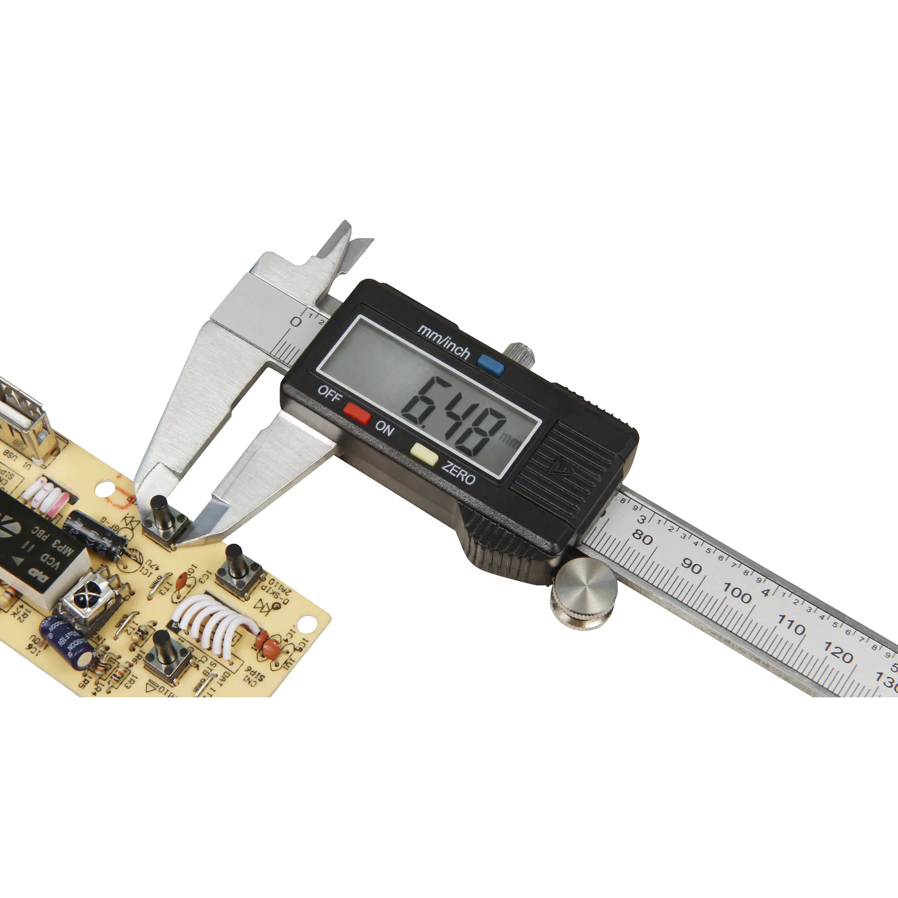 digitale Schieblehre McPower ''MS-150'' 150mm, LC-Display, mm und inch – Bild 3