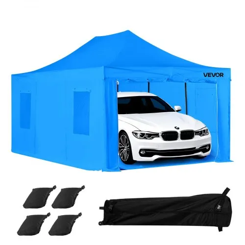VEVOR tragbares Lackierkabinenzelt (587x398x178 cm) Sprühfarbenzelt für Sprühmalerei, wasserfeste & faltbare Farbkabine mit 4 Netz-Seitenfenstern für Autoteile Möbel Motorräder Sprühschutz blau VEVOR tragbares Lackierkabinenzelt (587x398x178 cm) Sprühfarbenzelt für Sprühmalerei, wasserfeste & faltbare Farbkabine mit 4 Netz-Seitenfenstern für Autoteile Möbel Motorräder Sprühschutz blau