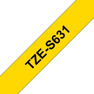Brother TZE-S631 Etiketten erstellendes Band TZ Brother TZE-S631 Etiketten erstellendes Band TZ