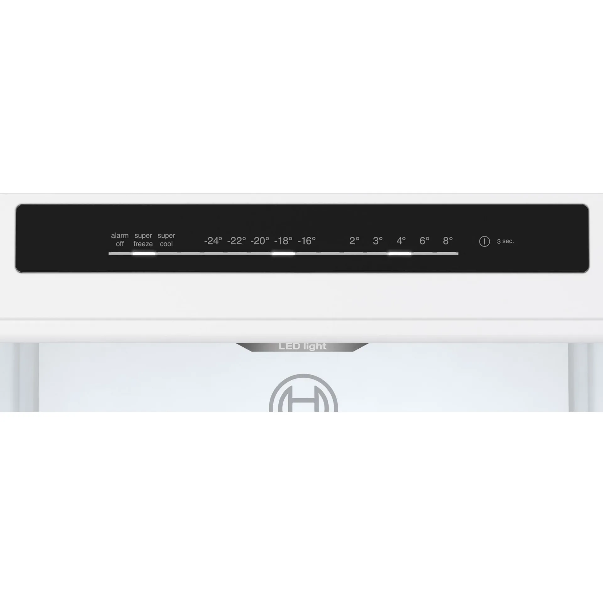 Bosch KGN362LBF Kühl- und Gefrierkombination Freistehend 321 l B Edelstahl – Bild 2