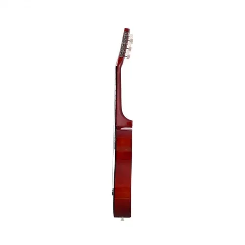 VEVOR Konzertgitarre, 780 mm, Holz-Klassikgitarren-Starter-Set für Anfänger, mit Nylonsaiten, Gigbag, Gurt, Stimmgerät, zusätzlichen Saiten, Plektrum, Kapodaster, Linde, für Einsteiger, Sunburst – Bild 9