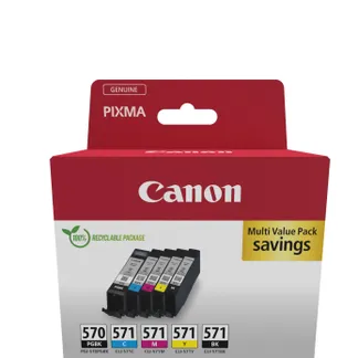 Canon PGI-570/CLI-571 PGBK/C/M/Y/BK Multipack Canon PGI-570/CLI-571 PGBK/C/M/Y/BK Multipack