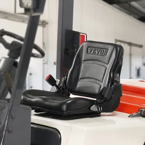 VEVOR Traktorsitz 530 x 520 x 455 mm, 160–340 mm Schleppersitz, Universal Traktorsitz, Traktorsitz Schleppersitz, Gabelstapler PVC 12,9 kg für die meisten mechanischen Sitze wie Gabelstapler – Bild 7