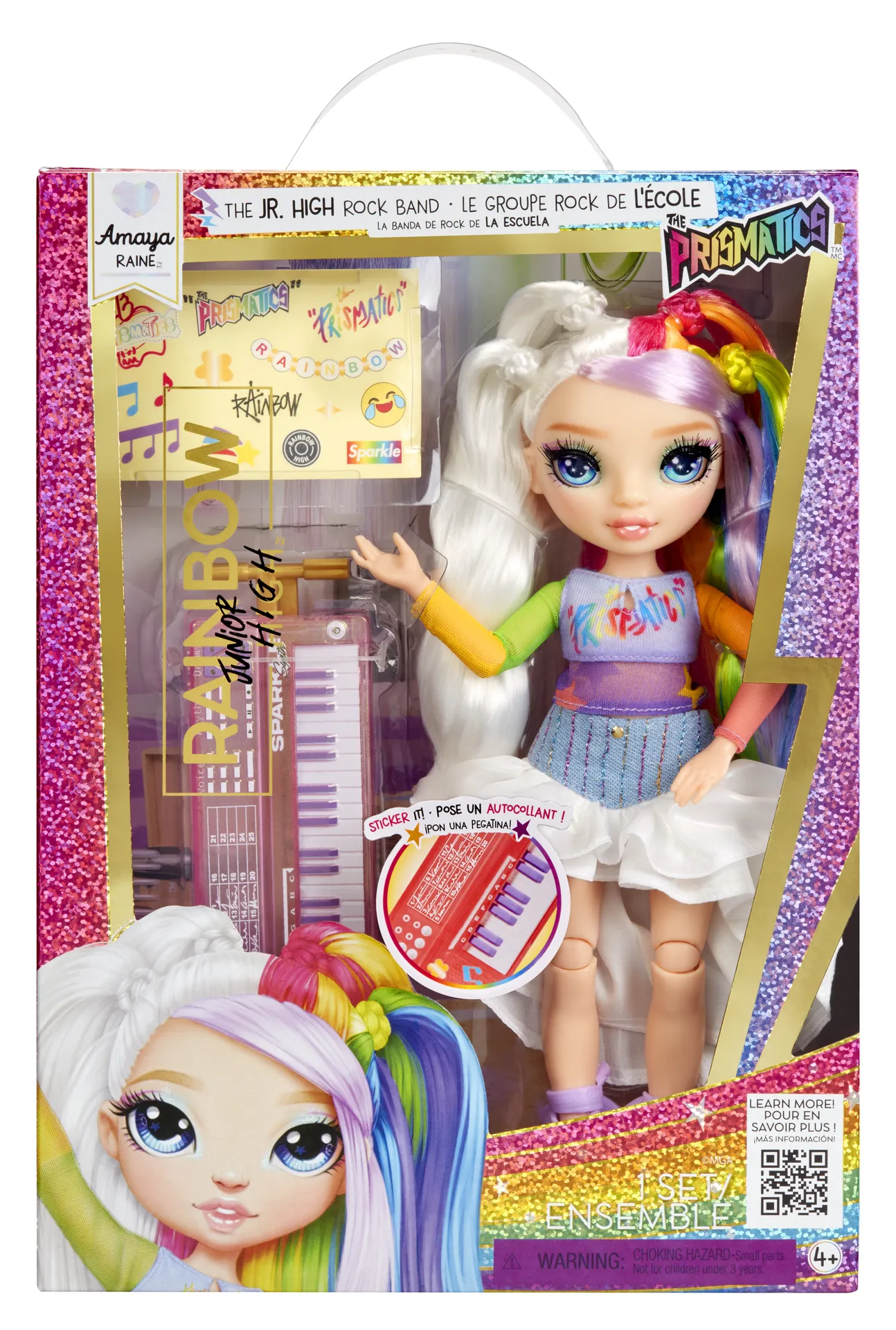 Rainbow High Jr High Rockband Fashion Dolls -Amaya – Bild 3