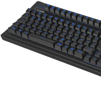 KeySonic KSK-8202ELU-T (DE), mechanische Full-Size Tastatur mit großem Trackball, QWERTZ DE Layout, Hintergrundbeleuchtung, USB, schwarz KeySonic KSK-8202ELU-T (DE), mechanische Full-Size Tastatur mit großem Trackball, QWERTZ DE Layout, Hintergrundbeleuchtung, USB, schwarz