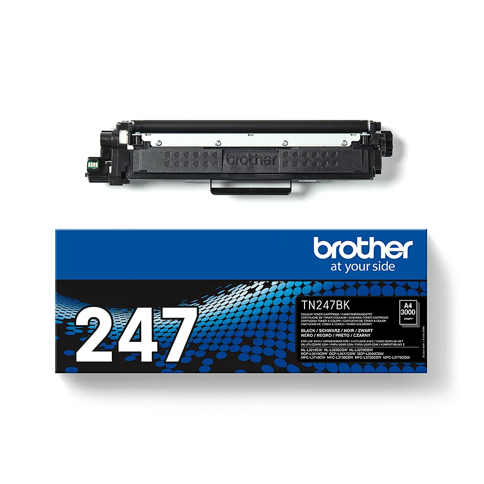 Brother TN-247BK Tonerkartusche 1 Stück(e) Original Schwarz – Bild 3