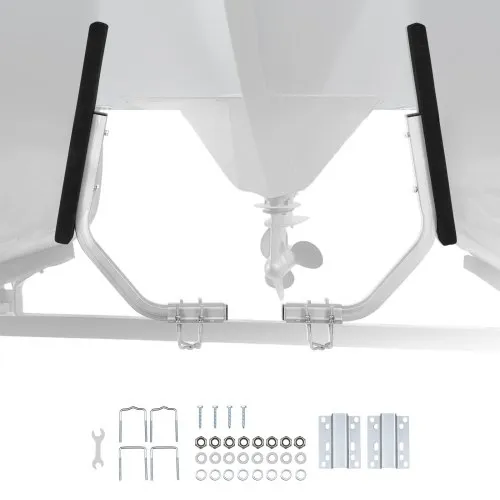 VEVOR Bootsanhängerführungen, 0-3 cm EinstellbareBreite Anhängerführung aus Hochfestem Stahl mit Dicken Stützplatten, Passend für Pontonanhänger mit Auflagen (L-Träger/Kasten/C-Profil) VEVOR Bootsanhängerführungen, 0-3 cm EinstellbareBreite Anhängerführung aus Hochfestem Stahl mit Dicken Stützplatten, Passend für Pontonanhänger mit Auflagen (L-Träger/Kasten/C-Profil)