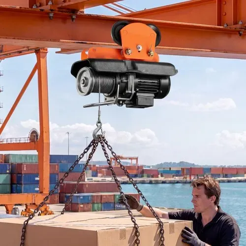 VEVOR Laufkatze mit 998 kg Tragkraft, Manuelles Rollfahrwerk mit Doppelrädern & 68-110 mm Flanschbreite, Handfahrwerk aus Kohlenstoffstahl für I-Träger, Krankatze für PA600 PA700 PA800 PA900 PA1000 – Bild 7