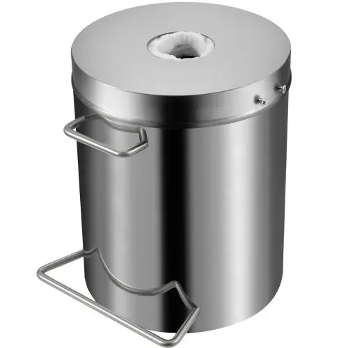 VEVOR Schmelzofen Propan Metall Schmelzofen 12 kg, Edelstahl Schmelzofen Gas 1482 ℃ inkl. 2 x Brenner, 1 x Tiegel, Schmiede Messerherstellung Schmiedeset für Kupfer, Aluminium, Gold, Silber usw. – Bild 10