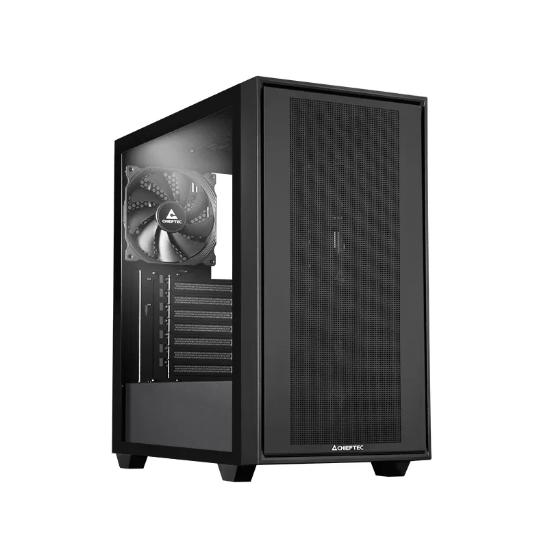 Chieftec | Night Hunter | GS-03B-BLK-OP | E-ATX Gaming Gehäuse, Schwarz Chieftec | Night Hunter | GS-03B-BLK-OP | E-ATX Gaming Gehäuse, Schwarz
