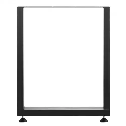VEVOR Tischkufen Schwarz Pulverbeschichtet 600 mm x 720 mm, Tischkufen Metall mit 1000 kg Tragfähigkeit, Tischbeine Quadratisch, Tischgestell mit Vorgebohrten Löchern, für Couchtische, Sofas – Bild 10