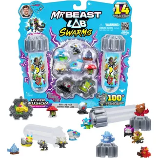 MrBeast Lab Swarms S3 Mega Lab 14 Pack – Avalanche Globe, Spielfigur MrBeast Lab Swarms S3 Mega Lab 14 Pack – Avalanche Globe, Spielfigur