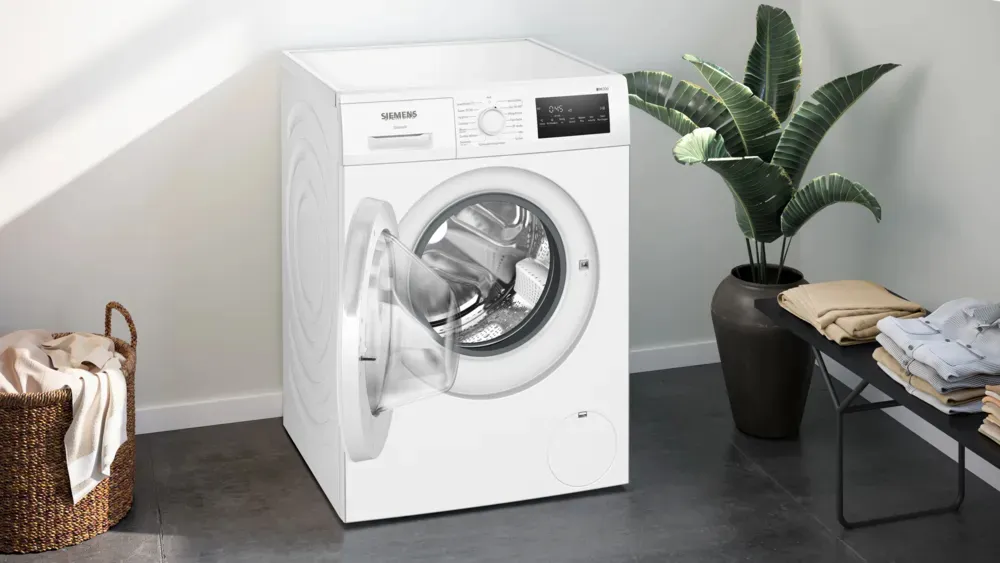 Siemens iQ300 WM14N271 Waschmaschine Frontlader 8 kg 1351 RPM Weiß – Bild 3