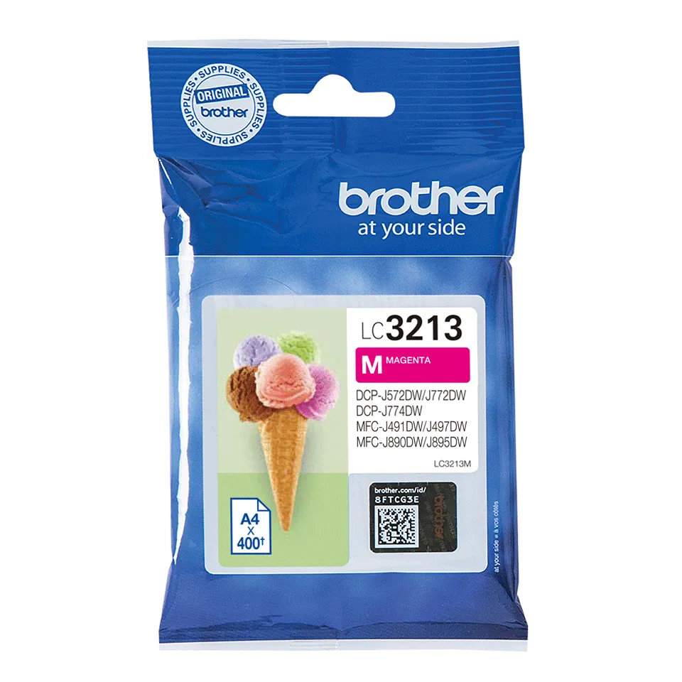 Brother LC3213M Druckerpatrone 1 Stück(e) Original Hohe (XL-) Ausbeute Magenta Brother LC3213M Druckerpatrone 1 Stück(e) Original Hohe (XL-) Ausbeute Magenta